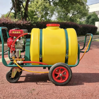 Pulvérisateur agricole à chariot avec réservoir de 200 L, alimentation essence/diesel, pour ferme et verger