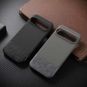 Coque de Téléphone <span class=keywords><strong>en</strong></span> <span class=keywords><strong>Cuir</strong></span> PU Design Business pour iPhone 17 16 15, Texture Mate Splicing, Cache Arrière pour Google Pixel et Samsung - Product Image 3