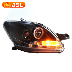 Faros Delanteros LED Retrofit para Toyota Vois 2008-2013, Luces de Circulación Diurna Genius, Lente de Proyector, Faros con Efecto Sombra - Product Image 4