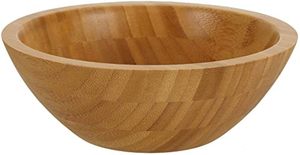 Ensemble de 4 bols à salade en bois, bols de service en bois, bols individuels pour repas, récipients à collation, récipients à fruits, salade pour fruits - Product Image 3