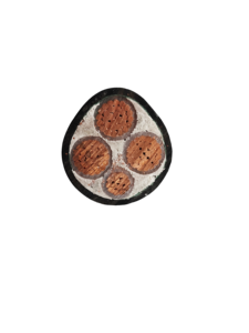 0.6/1KV Low Voltage 4 Core 95mm 240 Sq Mm Copper XLPE Insulated Armoured Underground PVC <b>Power</b> <b>Cable</b> OEM 1 2 3 4 5 Core Copper C - Product Image 6