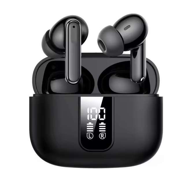 High Quality BT 5.3 Earphones Wireless Air Earbuds Headphone Anc Enc with Led