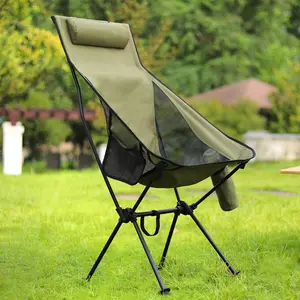 2022 High Quality Low Comfortable Camp Sea Beach Chair Moon Chair Camping