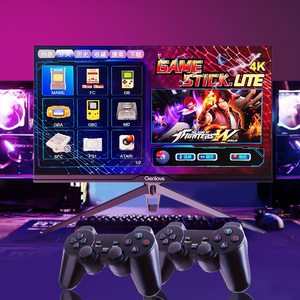 Оптовая продажа с завода, в наличии: беспроводной геймпад <span class=keywords><strong>2</strong></span>.4G для PS2, с двойной вибрацией, прозрачный, «Снежинка» - Product Image 4