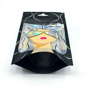 Pochette en plastique personnalisée - Emballage en plastique de qualité supérieure pour produits cosmétiques de beauté - Product Image 4