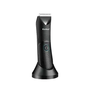 Usb Basis Wasbaar Mannen Scheerapparaat Liesbaard Trimmer Kemei Km-1838 Haircutting Multifunctionele Elektrische Haar Snijmachine