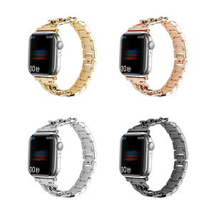 สายนาฬิกาโลหะแม่เหล็กสแตนเลสสตีลขนาด 32 มม. สำหรับ Apple <span class=keywords><strong>Hublot</strong></span> ผู้หญิง พร้อมสายทอง 20 มม. แบรนด์หรูระดับท็อป - Product Image 1