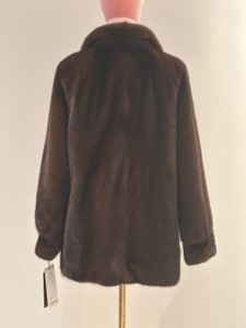 Áo khoác lông chồn nữ dáng dài trung bình, eo thắt, kiểu dáng sang trọng, thanh lịch, kiểu mới 2026, bán trực tiếp từ nhà máy, dáng ôm, giữ ấm - Product Image 5