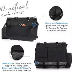Échantillon gratuit : grand sac de rangement portable pour outils de nettoyage professionnels, sac pour matériel de nettoyage - Product Image 4
