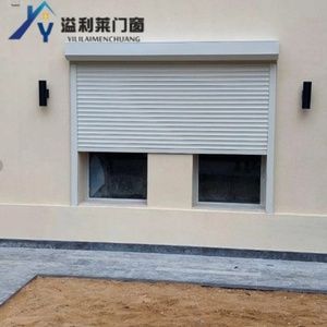Profils de fenêtres modernes en alliage d'aluminium avec <span class=keywords><strong>volet</strong></span> <span class=keywords><strong>roulant</strong></span> horizontal pour usage extérieur en ferme et hôtel - Product Image 4