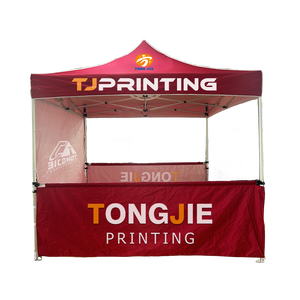 لافتة ملونة مخصصة للطباعة والتصاعد + 50 إطار سداسي من الألومنيوم + لافتة مظلة خلفية + - Product Image 6