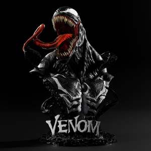 Buste de <span class=keywords><strong>Venom</strong></span> <span class=keywords><strong>Marvel</strong></span> grandeur nature, buste de <span class=keywords><strong>Venom</strong></span> à l'échelle <span class=keywords><strong>1</strong></span>:<span class=keywords><strong>1</strong></span>, modèle de collection mortel, objets de collection - Product Image 6