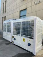 Unité de refroidissement d'eau à air et pompe à chaleur à vis, système CVC commercial écoénergétique 49-139 kW 380 V haute efficacité automatique