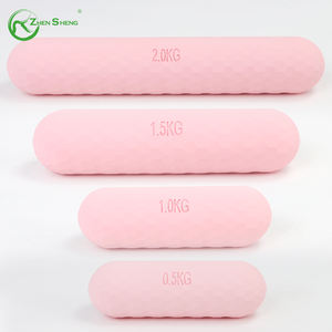Mancuerna de silicona económica Zhensheng, mancuerna pequeña, fácil de limpiar, peso de la mano, juego de mancuernas de silicona - Product Image 6