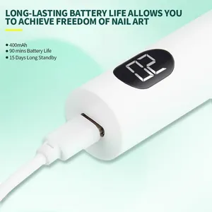 เครื่องอบเล็บ UV แบบพกพาขนาดเล็ก พร้อมแท่นวางมือ ชาร์จไฟได้ แห้งเร็ว สำหรับเจลขัดเงา กาวเจล - Product Image 5