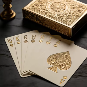Cartes de jeu personnalisées à faible MOQ, impression couleur, pour fêtes, poker et jeux de société - Product Image 3