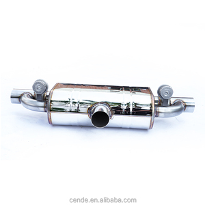 Silencieux d'échappement universel pour voiture, tuyaux d'échappement, 2,5'' 3'' pouces, silencieux électronique - Product Image 2