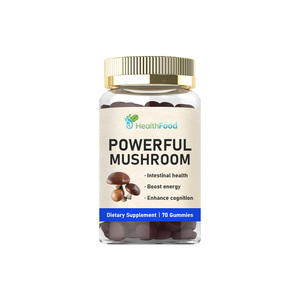 Gomitas de Hongos Potentes al Por Mayor de Fábrica, Favorecen la Mejora de la Memoria y la Claridad Mental, Suplemento Dietético Herbal Equivalente - Product Image 1