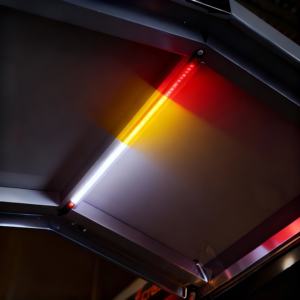 Tira de Luz LED para <span class=keywords><strong>Camping</strong></span>, Regulable, de Aluminio Negro, con LED Blanco, IP67, con Soporte de Montaje, 1300lm, para Autocaravanas y Todoterreno - Product Image 1