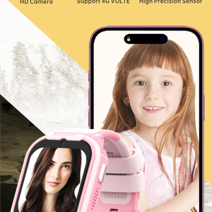 M11 Vuông IP67 Trẻ Em Không Thấm Nước Thông Minh Đồng Hồ Với 4G Video Gọi Chính Xác Vị Trí Theo Dõi & Heart Rate Giám Sát - Product Image 4