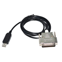 Cable de Datos y Depuración FTDI-USB a DB25 con Conductor de Cobre para Máquinas CNC Fanuc