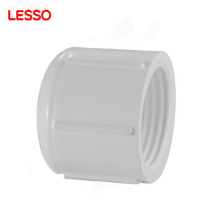 LESSO Raccords de tuyauterie en <span class=keywords><strong>PVC</strong></span> <span class=keywords><strong>Bouchon</strong></span> personnalisable Vente en gros ASTM Standard <span class=keywords><strong>PVC</strong></span> SCH <span class=keywords><strong>40</strong></span> Schedule <span class=keywords><strong>40</strong></span> Raccords Cap - Product Image 4