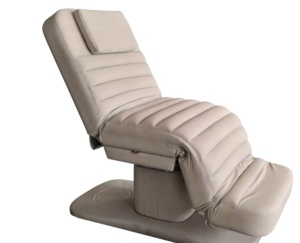 Fauteuil de beauté inclinable multi-positions avec levage électrique à une touche pour la tête et les pieds |   <span class=keywords><strong>Lit</strong></span> en mousse haute densité et douce - Product Image 4