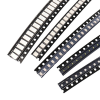 LED CMS 0402 ultra-lumineuse à montage en surface (SMT) – Diode électroluminescente rouge, verte, bleue, jaune, blanche, orange pour indicateur