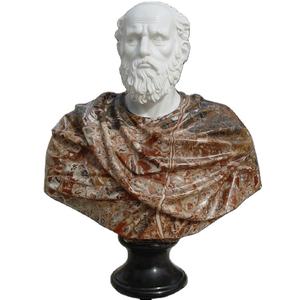 รูปปั้นหัวหินอ่อนโรมันโบราณดีไซน์ร่วมสมัยออกแบบได้ตามต้องการทันสมัย - Product Image 4