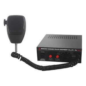 Alto-falante de alarme eletrônico automático para ambulância, sirene de 100 W 200 W com amplificador, alto-falante e buzina para categoria de produtos