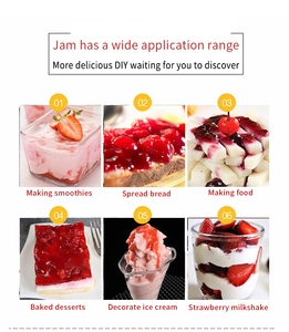 Doking Factory Wholesale Super Quality OEM <span class=keywords><strong>Natural</strong></span> Fruit Jam Bubble Tea <span class=keywords><strong>Ingredients</strong></span> Top <span class=keywords><strong>Natural</strong></span> Fresh Granules Strawberry Jam - Product Image 6