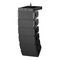 Enceinte Line Array passive professionnelle en bois à double haut-parleur de 10 pouces avec une puissance de sortie de 800W/1000W pour une utilisation en extérieur et sur scène