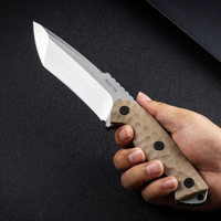 Couteau de survie multifonctionnel Titan pour l'extérieur, haute dureté, épaissi, couteau utilitaire portable pour le camping et les aventures en plein air