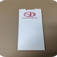 Vente en gros de boîte de papier kraft couteau ensemble de couverts jetables avec logo imprimé personnalisé et papier de carton blanc