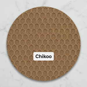 ผ้าถักลายริบโพลีเอสเตอร์ Chikoo Diamond ผ้าทอเนื้อสัมผัสยืดหยุ่นสำหรับเสื้อผ้าแฟชั่นและการผลิตเสื้อผ้า - Product Image 4