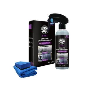 Revêtement hydrophobe pour vitres de voiture, revêtement oléophobe, respectueux de l'environnement, soin automobile, agent de nano-revêtement 350 ml, SUPER ARMOR, en vrac - Product Image 1