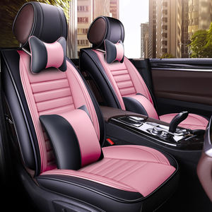 Housses de siège de voiture en cuir, couvre-siège écologique pour véhicule, ensemble complet pour TOYOTA VIOS, nouveau Design - Product Image 3