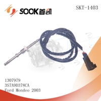 Capteur de température des gaz d'échappement en acier inoxydable SOOK, modèle SKT-1403, OEM NO.1307979 3S7A9D378CA