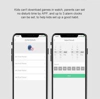 Montre connectée pour enfants 4G avec système RTOS, puce ASR3603C et positionnement GPS pour garçons et filles, communication quotidienne