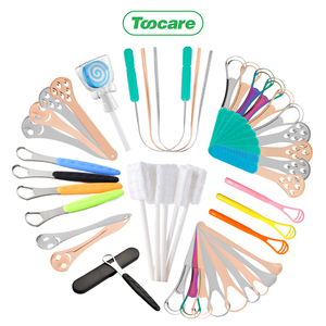 ÉCHANTILLON GRATUIT D'ENTREPRISE Zungenreiniger Gratte Langue Tongschraper Grattoir à Langue Nettoyant Grattoir à Langue - Product Image 1