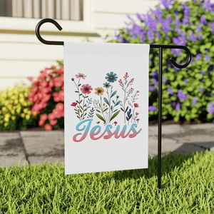 Bandera de Jardín del Sagrado Corazón de Jesús al por Mayor, Fe, Esperanza, Gracia, Paz, Regalo Decorativo Cristiano de Pascua, Bandera Pequeña para Jardín o Casa - Product Image 6