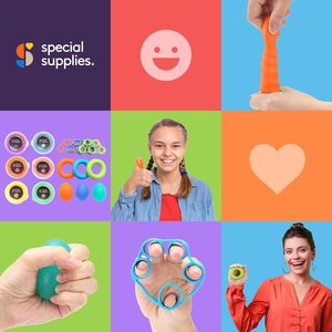 Набор из 15 предметов для ручной терапии, специальные принадлежности, силиконовые тренажеры для пальцев; Средства для укрепления рук для ловкости сцепления - Product Image 4