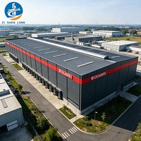 Edificios de Estructura de Acero de Todo Tipo, Diseñados y Fabricados, Centro Comercial, Taller Industrial, Almacén