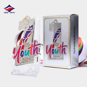 Medalla Deportiva de Atletismo para Niños, Mini Medalla de Metal para Competencia, Estilo Antiguo, Fabricada por Longzhiyu, 20 Años de Experiencia - Product Image 5