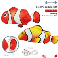Jouet en peluche électrique transfrontalier pour enfants, poisson oscillant avec poignée, trois modes de saut, modèle F-018