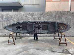 <span class=keywords><strong>Kayak</strong></span> de <span class=keywords><strong>Pesca</strong></span> con <span class=keywords><strong>Doble</strong></span> Pedal y Soporte para Motor, con Soporte Ajustable para Caña de Pescar, Fabricado con Rotomoldeo - Product Image 4