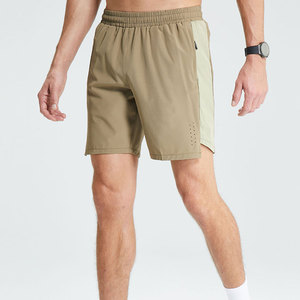 Pantalones Cortos Deportivos Ligeros de Verano para Hombre, de Secado Rápido, para Entrenamiento, Fitness, Running y Baloncesto Cintura elástica de color sólido - Product Image 2