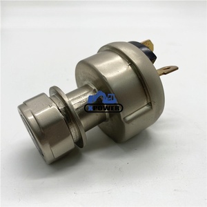Interrupteur d'allumage pour excavatrice D3C D4G D5M D6H, interrupteur à clé de démarrage, pièces électriques pour machines de construction 9G7641 - Product Image 4