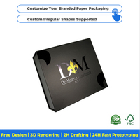 Caja de Regalo de Lujo al por Mayor del Fabricante, Caja Rígida de Cartón con Recubrimiento UV, Impresión de Embalaje en Relieve, Caja Personalizada