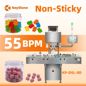 8 Lane Automatic Pectin Gummy Packing Counting Machine 8 Lane Oiled Gummy Packaging Counter - Product Image 1